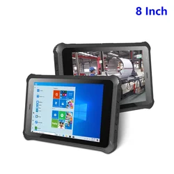 2023 Originele K08z Industriële Ruige Ramen 10 Tablet Pc Windows 10 Uhf Rfid 8 Inch Fhd Intel Z8350 4Gb Ram 5.8G Wifi Lf Nfc