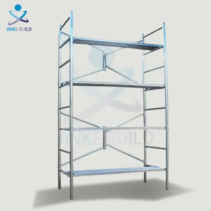 High Quality Galvanized H Frame Suspended Scaffolding Painted Scaffoldin Mobile Scaffolding Platform Facade Scaffolding
