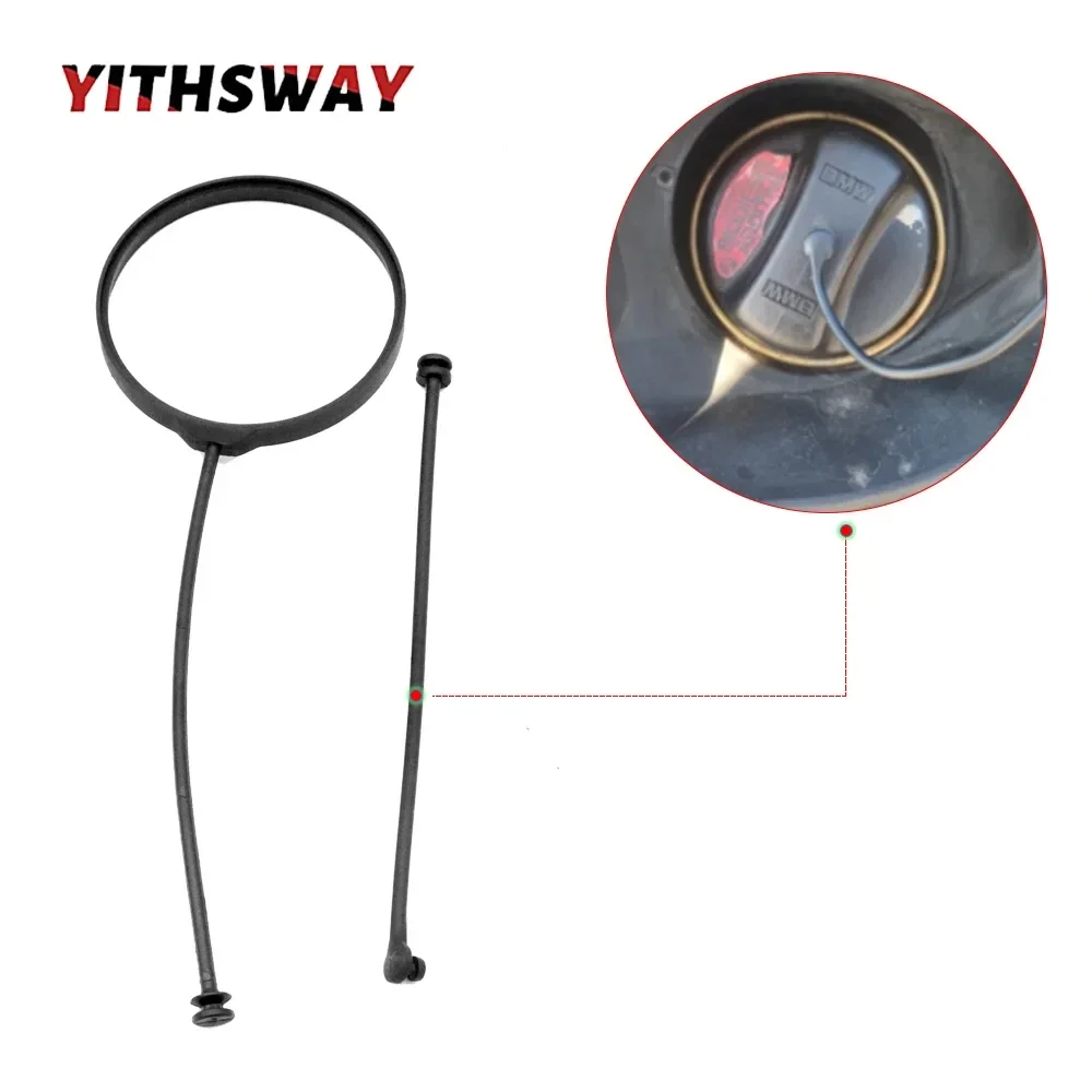 Fuel Tank Gas Cap Cable Rope Ring for BMW MINI Cooper R55 R56 R60 E36 E39 E60 E90 E92 F01 F02 E65 E66 F01 E83 X3 X5 16117222391