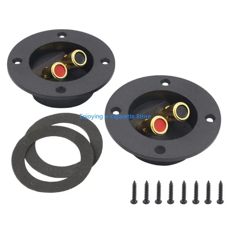 75 mm runder Polklemmen-Lautsprecherbecher für DIY-Box-Verkabelungsreparatur – Detail 2