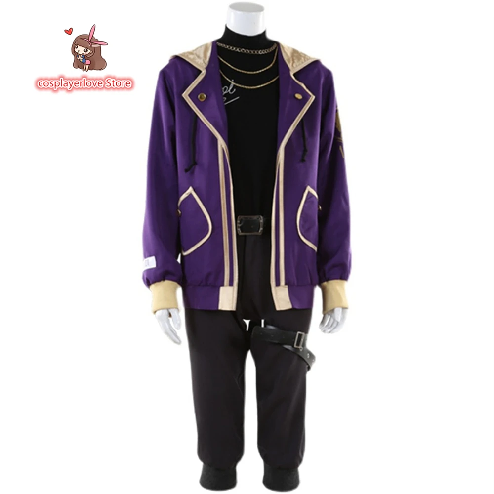 

VTuber Shoto shxtou Cosplay idol Purple royal suit Costume for Halloween Christmas Costume