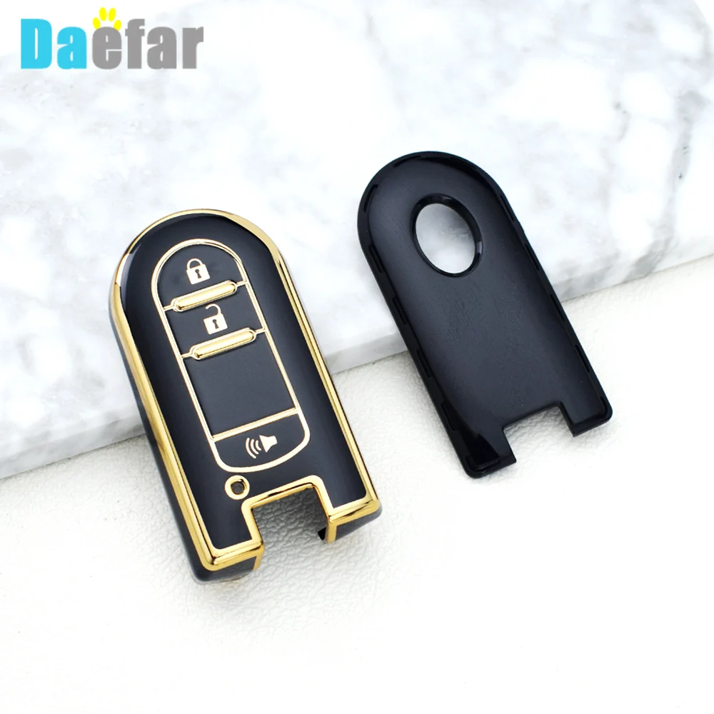 

Для Daihatsu Tanto LA600S LA800S LA610S LA150S для Perodua Toyota Rush 3-кнопочный чехол из ТПУ с дистанционным управлением для автомобиля, аксессуары