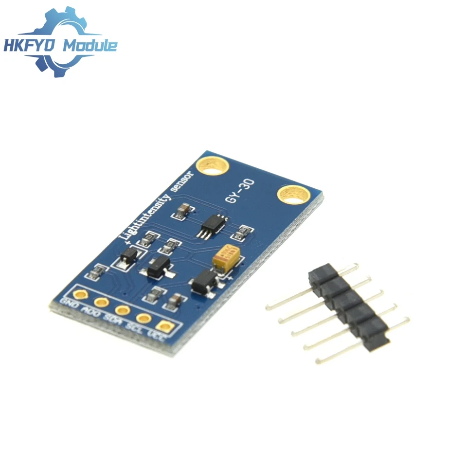 1-10PCS Digital Optical Intensity Illumination Sensor GY-30 GY-302 BH1750FVI BH1750  BH1750FVI Of Module For Arduino 3V-5V