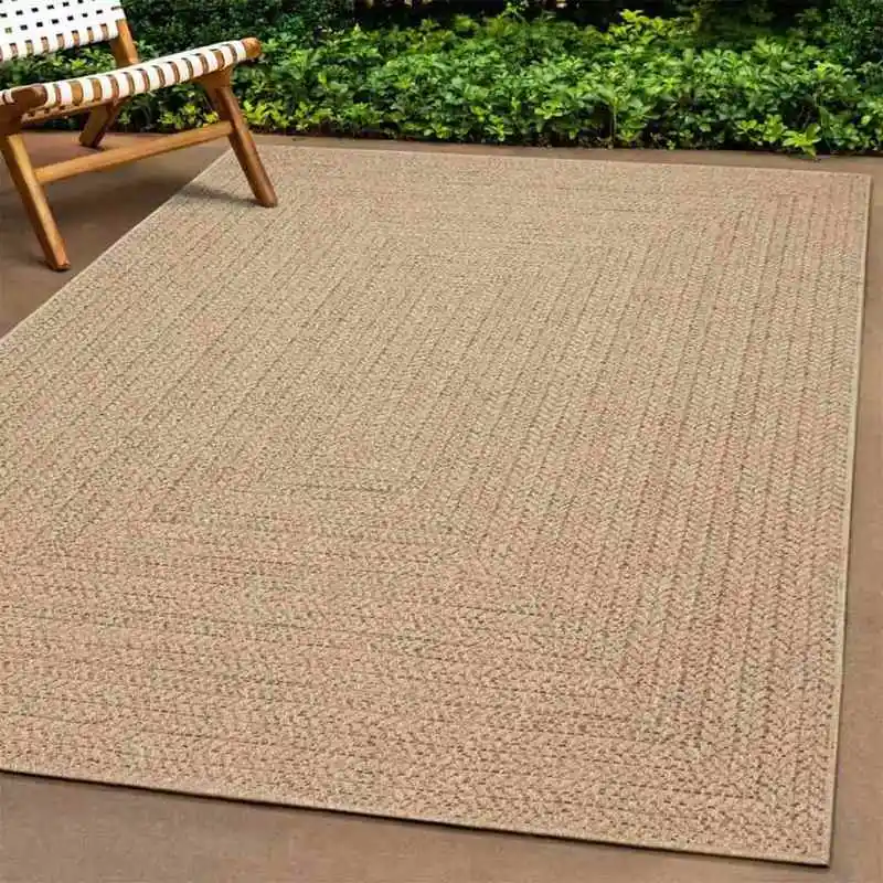 Zizur 80x250cm Jute-Teppich, Umweltfreundlich, Leicht zu Reinigen, Langlebig