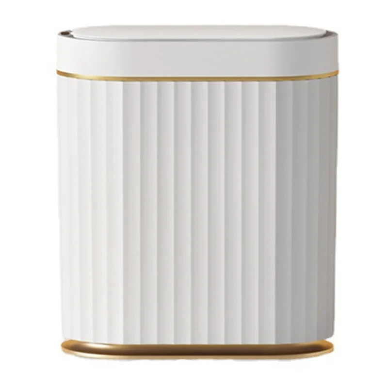 

Умная мусорная корзина большой емкости для кухни ванной, мусорная корзина, Автоматическая Индукционная Водонепроницаемая корзина с крышкой и USB-кабелем