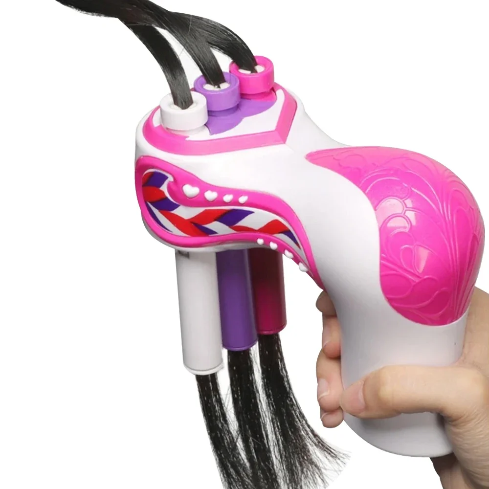 Automatic Hair Braider Electric DIY Hair Weave Machine Twist Knitting Roll Twisted Braiding Styling Tools Girl Gift Hair Tools