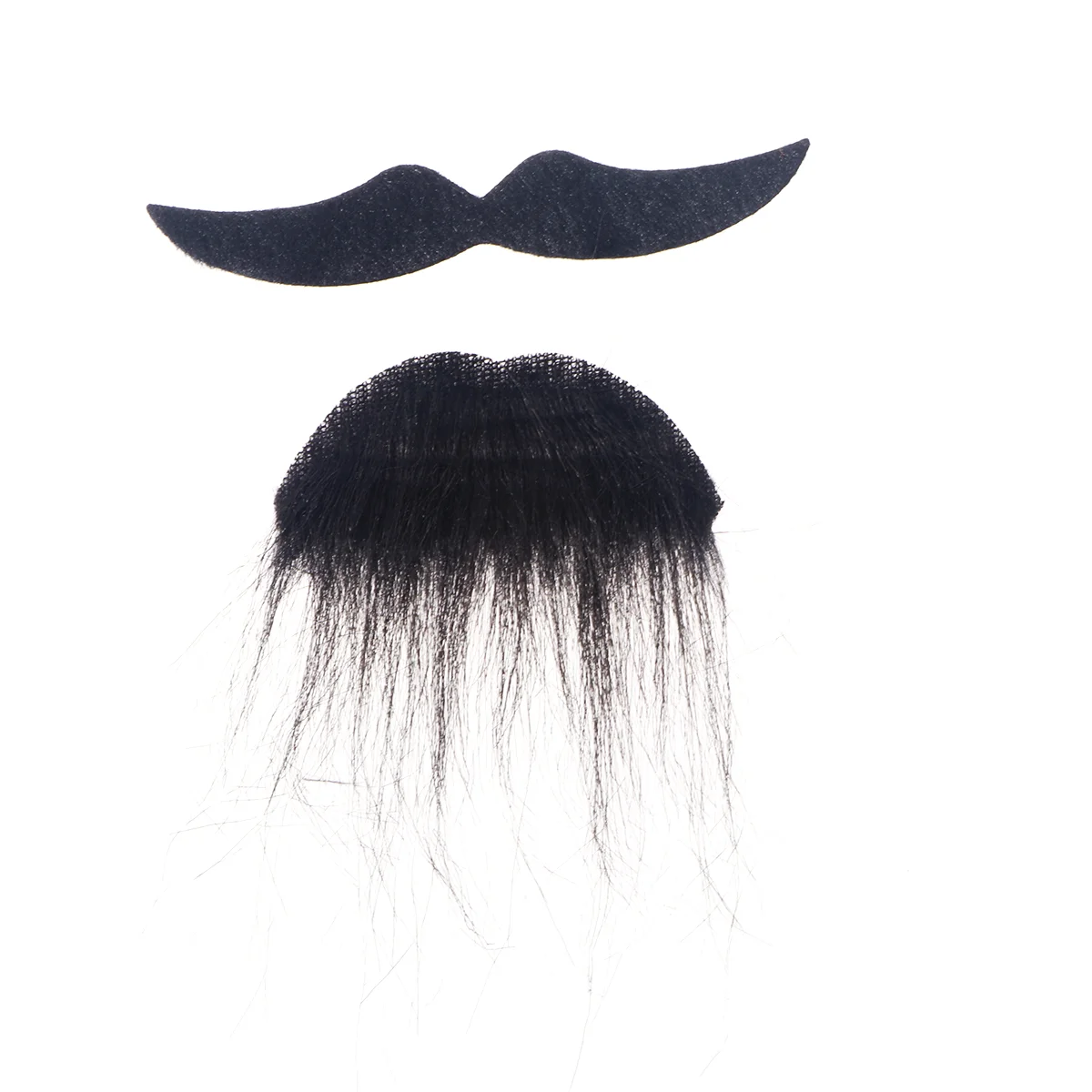 Halloween Costumes Self Adhesive Fake Eyebrows Beard Goatee Kit Funny Mustache Party Props Decorate Sticker