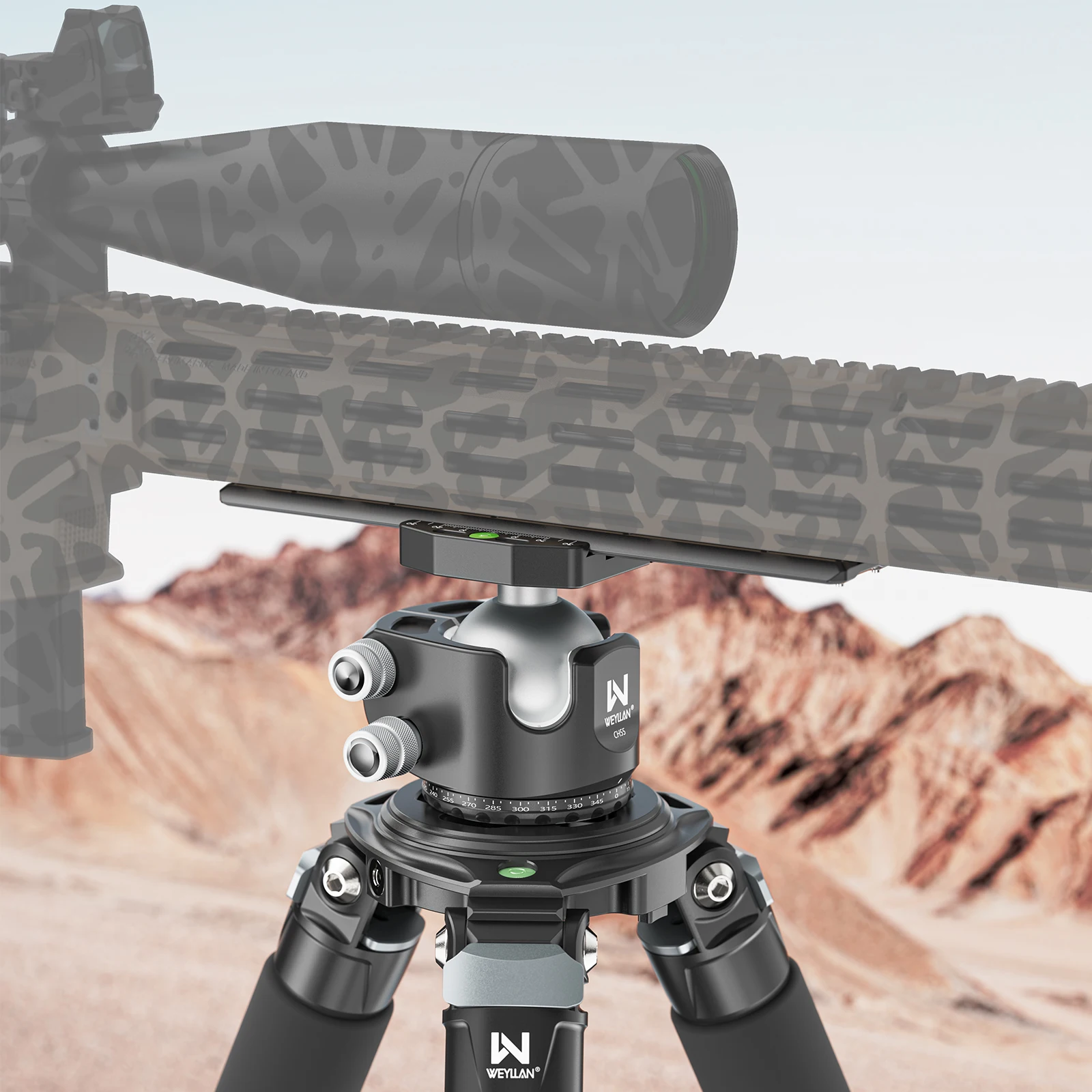 Mlok Arca Rail Arca Dovetail Rail Tripod Mount Quick Release Plate Mlok to Picatinny Rail Lengthened WEYLLAN MK240/MK300 - view 3