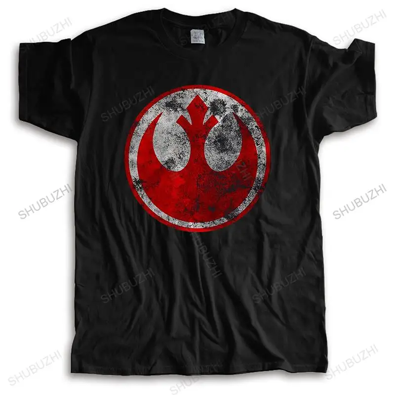 mens brand shubuzhi tshirt short sleeve male gift tops New Arrival Rebel Alliance Symbol Men\'s Big unisex cotton teeshirt