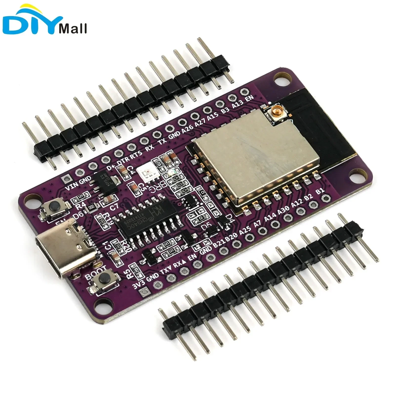 

NICEMCU BW16 Двухдиапазонная плата разработки WiFi BLE 5.0 с RGB-подсветкой для Arduino IoT