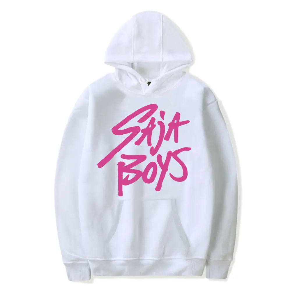 

KPop Demon Hunters Saja Boys Men's Hooded and Drawstring Pocket Sweatshirts Movie Series Hoodies