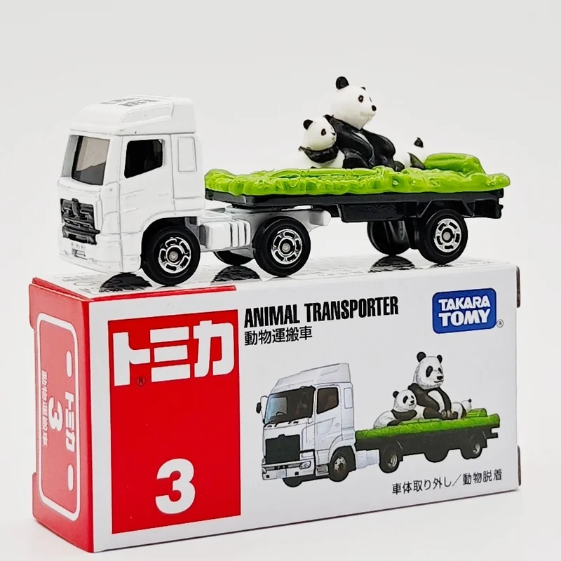Takara Tomy Tomica Legering Auto Hamburger Panda Truck Verzamel Ornament Auto Legering Speelgoed Motorvoertuig Diecast Metaal Model Voor Kid