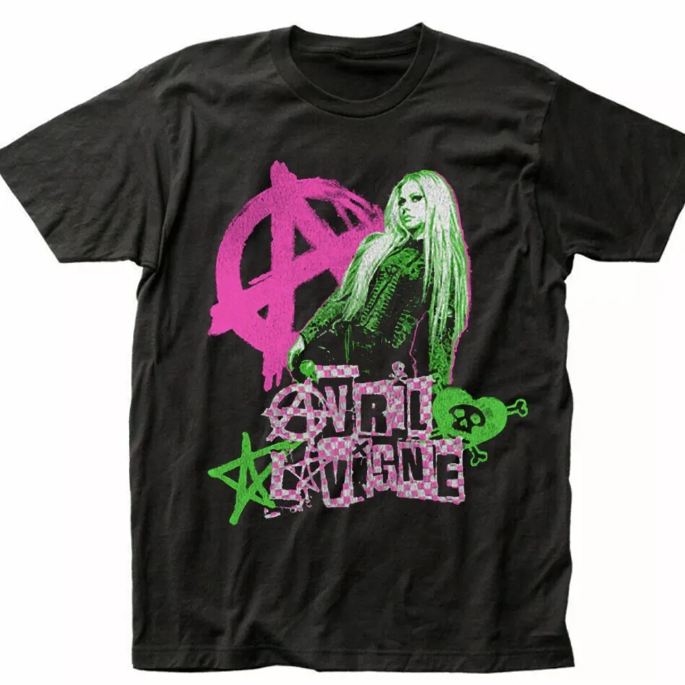 قميص أفريل لافين الكلاسيكي للجنسين S-5XL 13D131