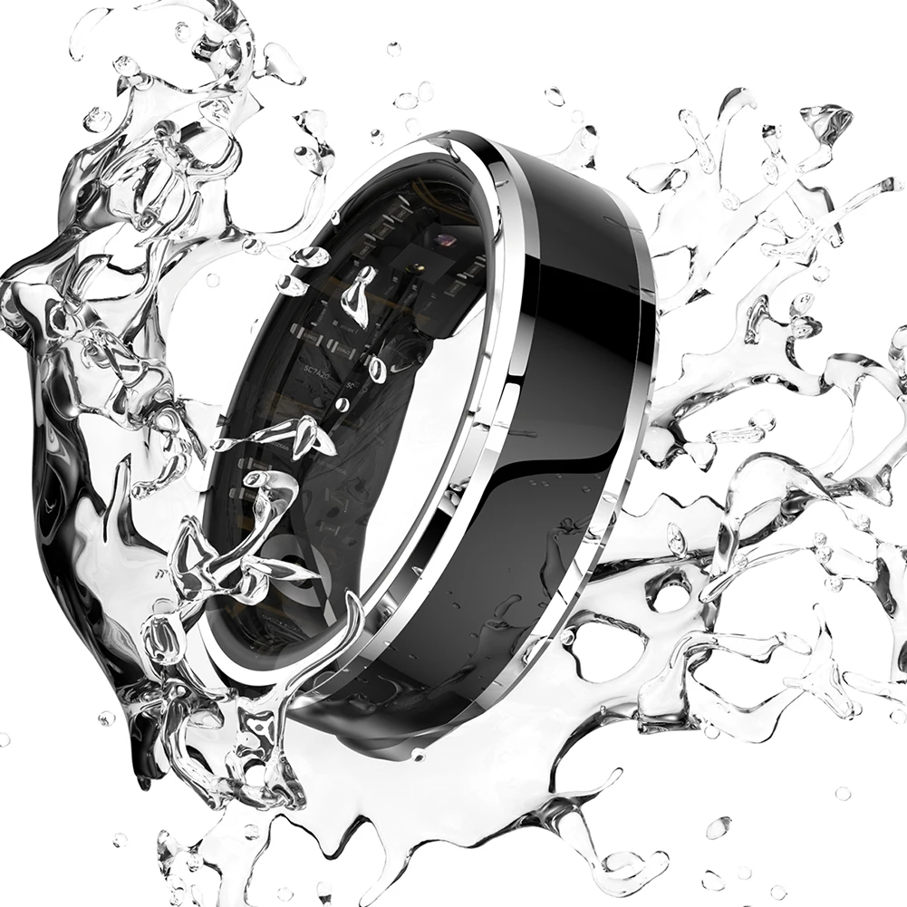 Smart Ring 2024 Sleep Monitoring Rings Heart Rate and Blood Oxygen Monitor Health Care Rings Bluetooth-Compatible Sport Recorder