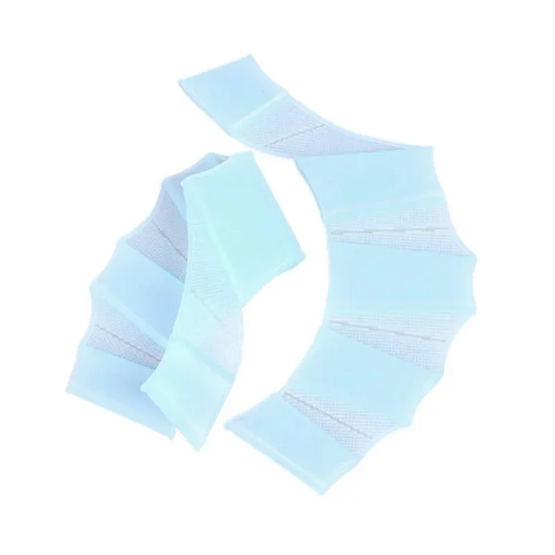 1 زوج اليد Webbed قفازات وسادة الزعانف السباحة التدريب Hot البيع الرجال النساء الاطفال الضفدع نوع سيليكون السباحة الزعانف قابل للتعديل #4