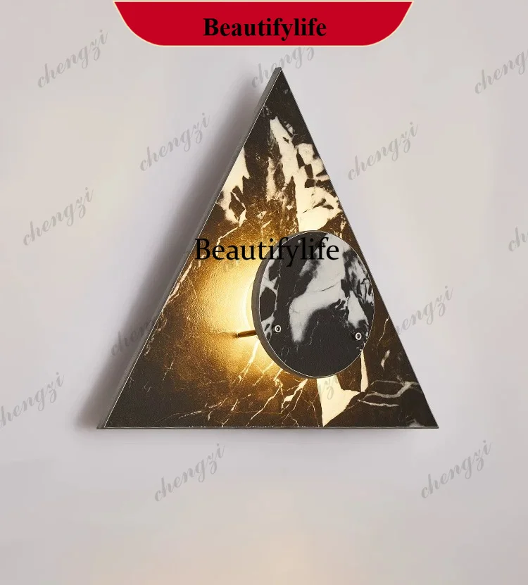 M138 Creative personality, designer bedroom wall lamp opposite sex living room hotel TV cabinet background wall lamp