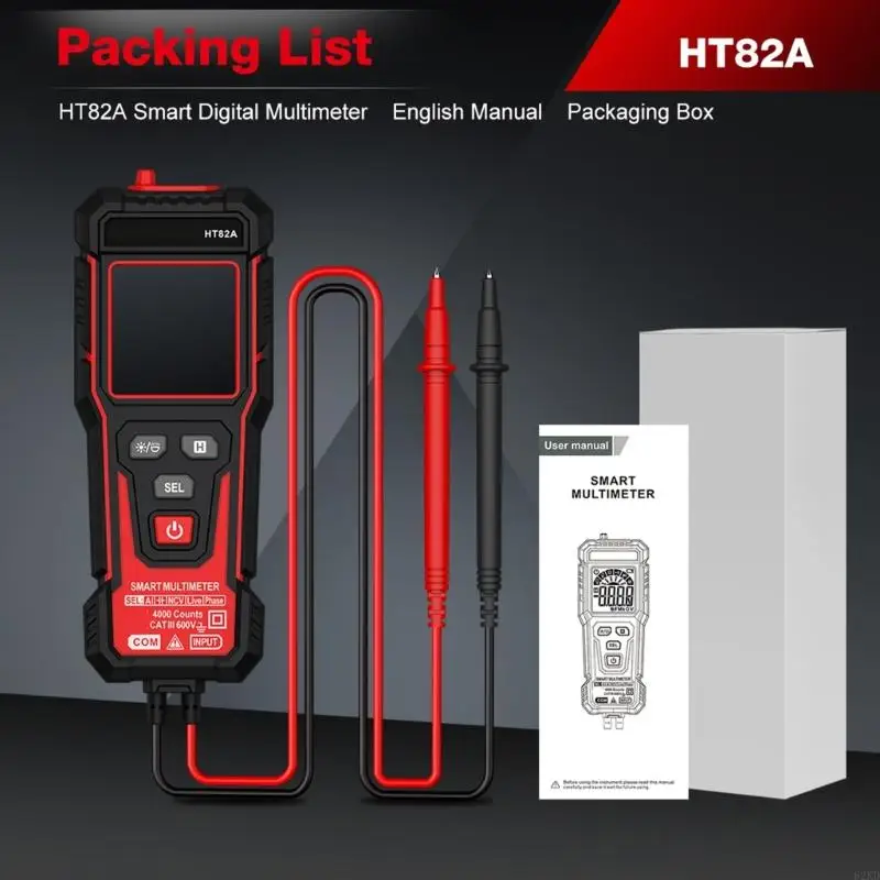 62KD High execution Digital Multimeter For Engineers Technicians And Hobbyists With Safety Features