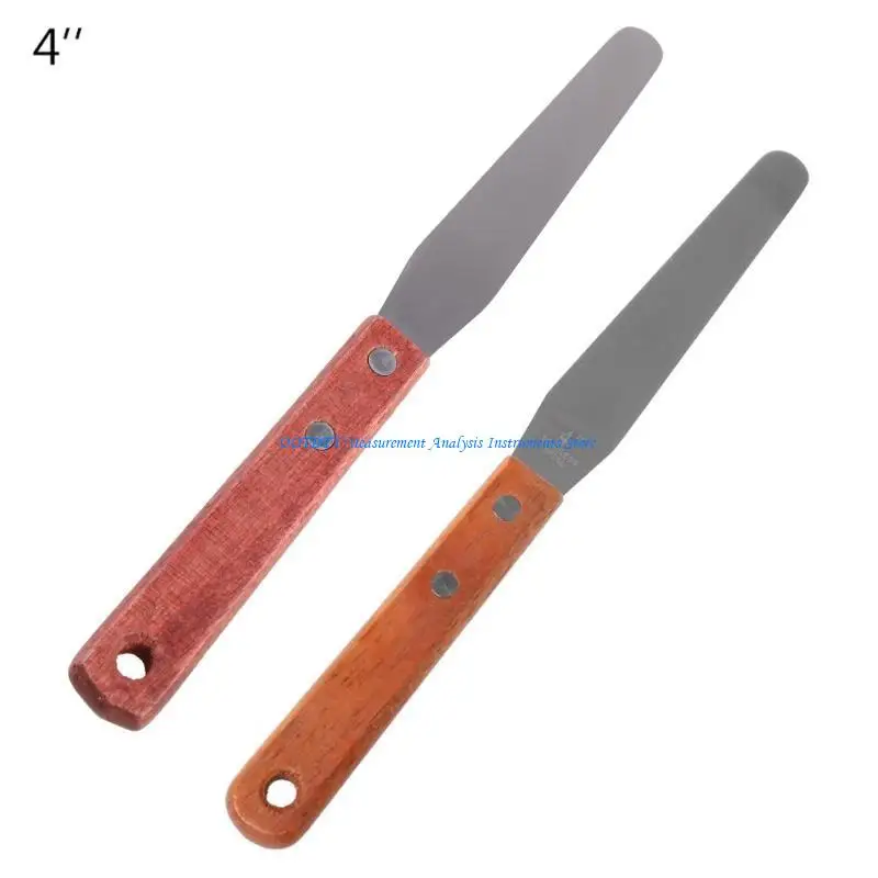 367D Stainless Steel Inking Paint Mixing Knife Draw Spatula Scrape Texture Scrap