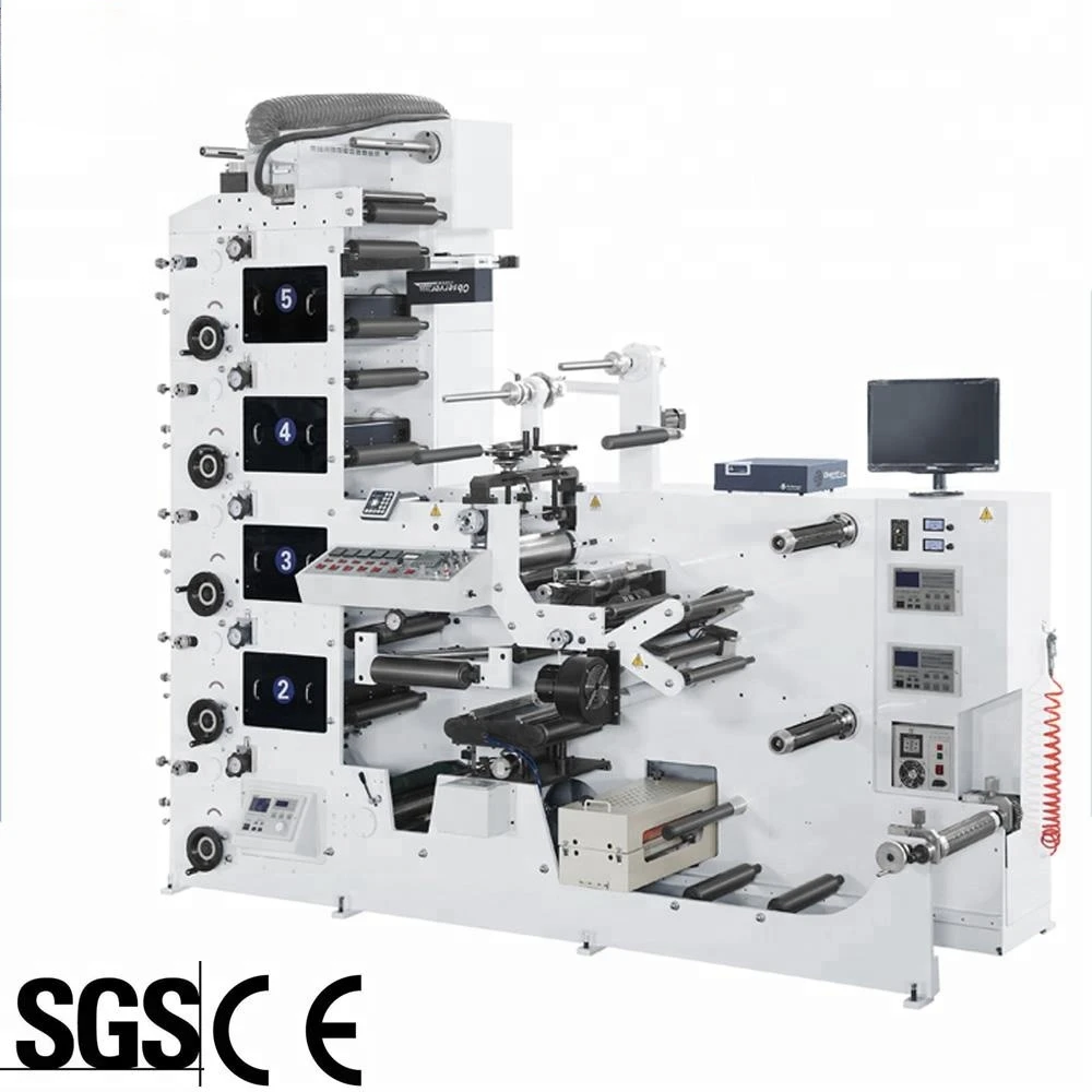 YG High Speed Label Printing Machine Digital Printer Paper Printing Machine with Rotary Sheeter