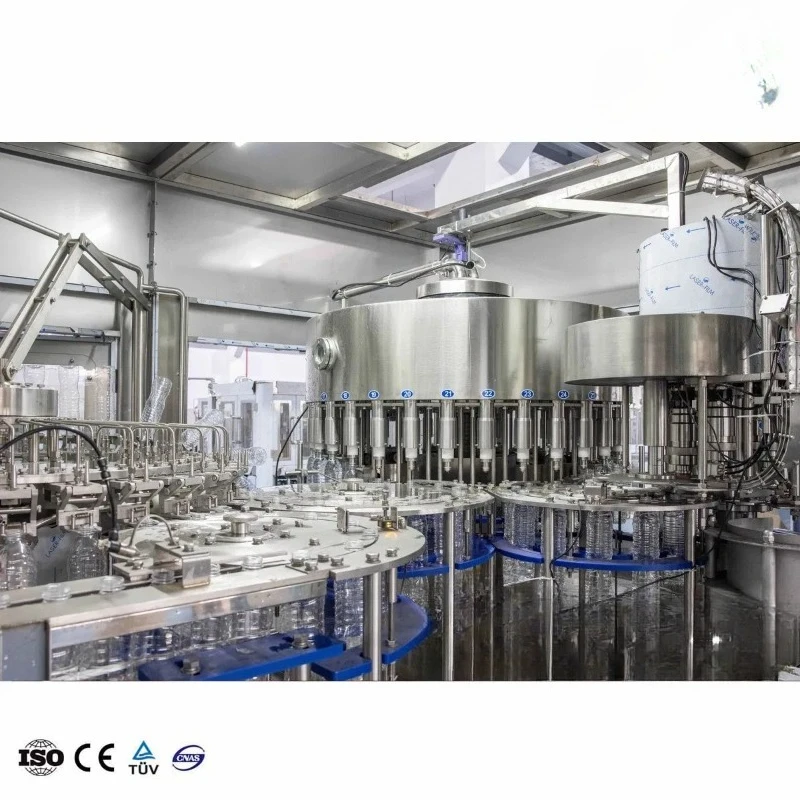 Practical Industrial 3 in 1 Mineral Water Filling Machinery