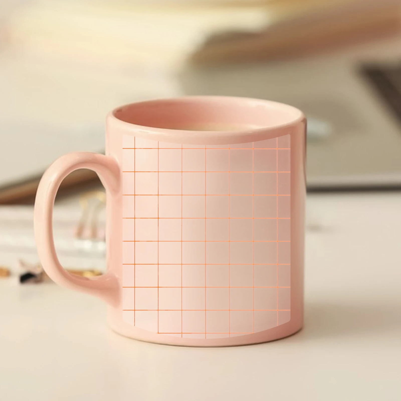

Orange Positioning Transfer Film 30x100cm Grid Design for Vinyl Stickers Portable Practical Adhesive Laminating Efficient
