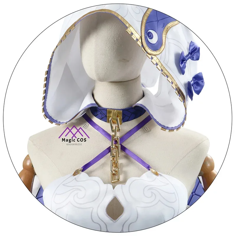 Honkai Impact 3 Theresa Apocalypse Nova Chegada Acessórios de Fantasia Cosplay Headwear Meias Peruca Anime Uniforme para Comic Con