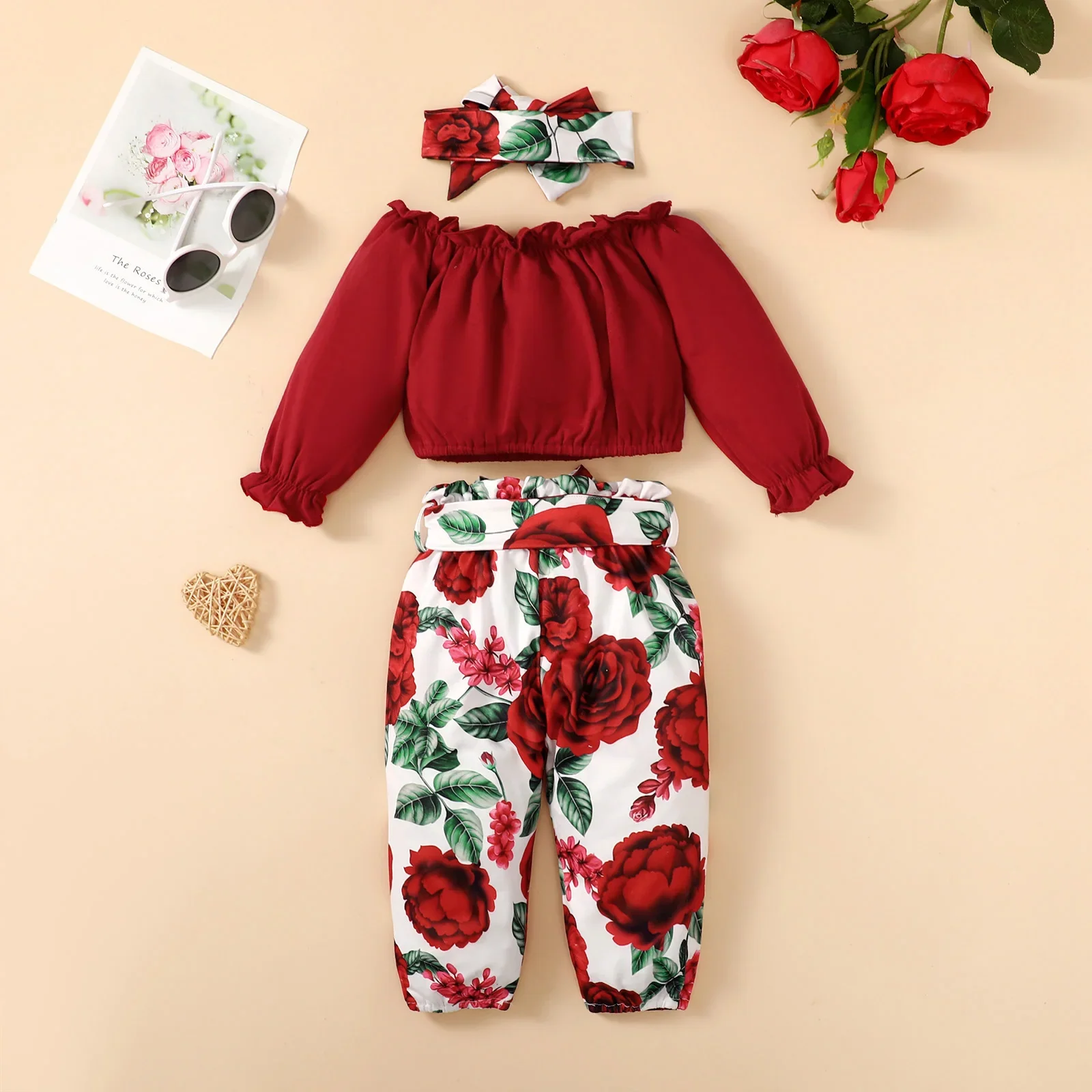 Baby Girl Clothes Set Newborn Clothes 0 3 Months Baby Cloths Girl Autumn Toddler Girl Fall Clothes Baby Girl Outfits