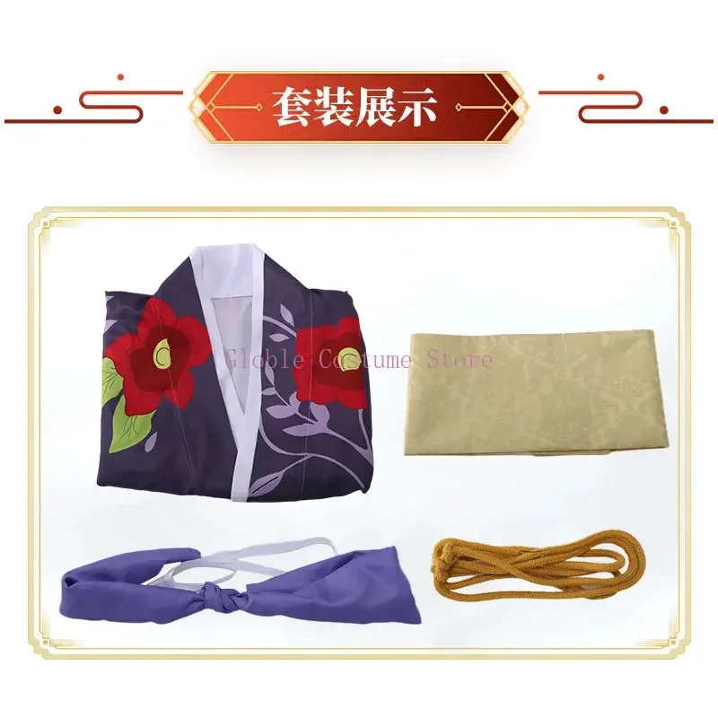 2025 New Anime  Tamayo Cosplay Costume Kimetsu No Yaiba Wig Japanese Kimono Haori Man Woman Halloween Cosplay Costume ★ ★ ★ ★