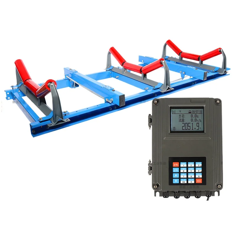 

Electronic belt scale High precision conveyor belt quantitative loading weighing machine Coal mine sand
