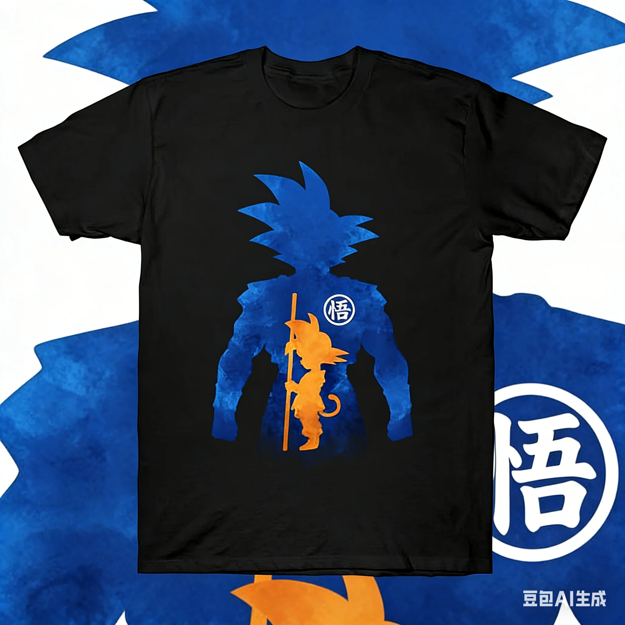 2026 Neues Sommer-T-Shirt zum 40. Jubiläum von Dragon Ball mit Son Goku, 100% Baumwolle, Anime-Print, Übergröße, Lässige Streetwear, Unisex, Y2K