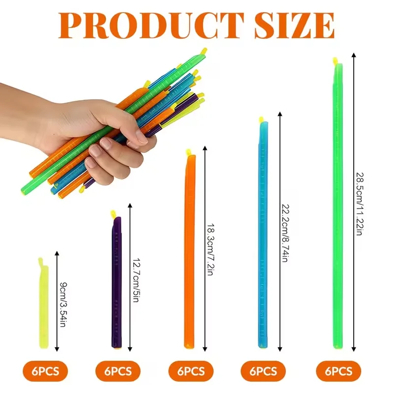20PCS Bag Mouth Snack Potato Chip Sealing Clip, Sealing Rod, Kitchen Sealing Clip, Reusable Suitable for Packaging