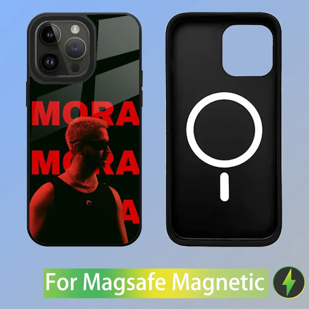 Mora Paraiso Singer Phone Case For iPhone 15,14,13,12,11,Plus,Pro,Max Mini Magsafe Magnetic Wireless Charging