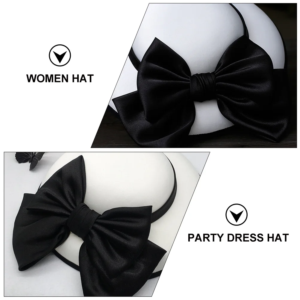 

1pc White Top Dress Women Accessories French Retro Party Dress Hat Stylish Banquet Dinner Party Cap Wedding Sun Hat