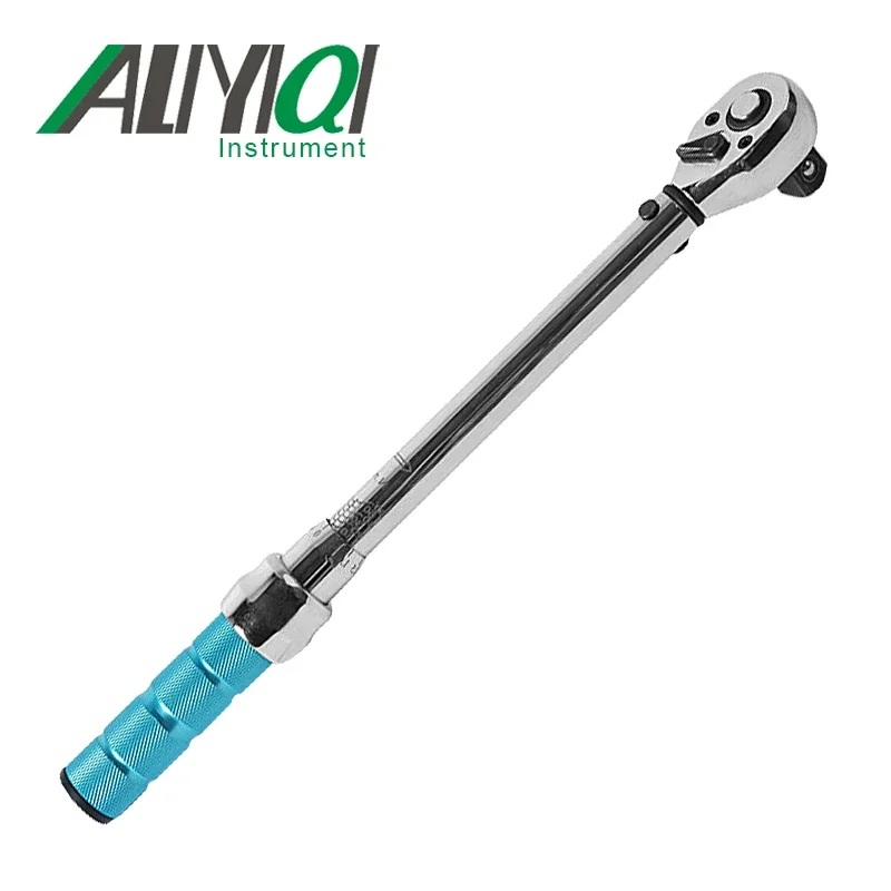 ALIYIQI AYB 40-200N.M 1/2 인치 스퀘어 드라이브 프리셋 토크 양방향 래칫 소켓 렌치 3% 핸드 스패너 자전거 수리 도구