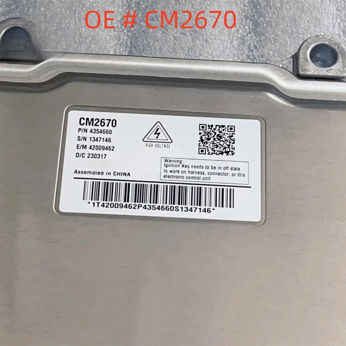 

﻿ High New﻿ CM2670 4354660 4354597 4354593 4354589 Diesel Car Engine Computer Board ECU Controller Electronic Module Unit For