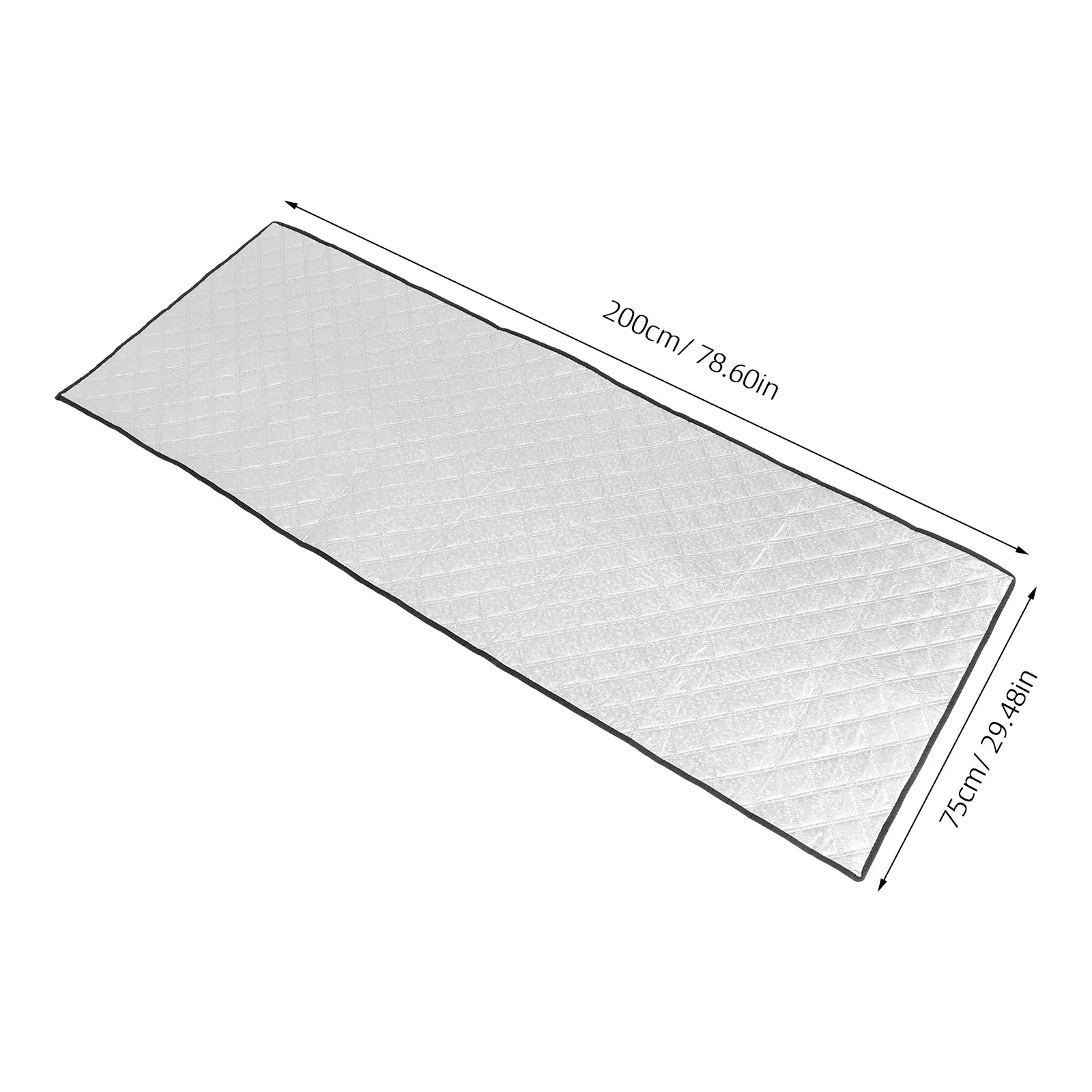 Catering Business Freezer Cover Cold Storage Cabinet Beverage Cooler Aluminum Foil Insulation Covers Deep Chest Sun Shield