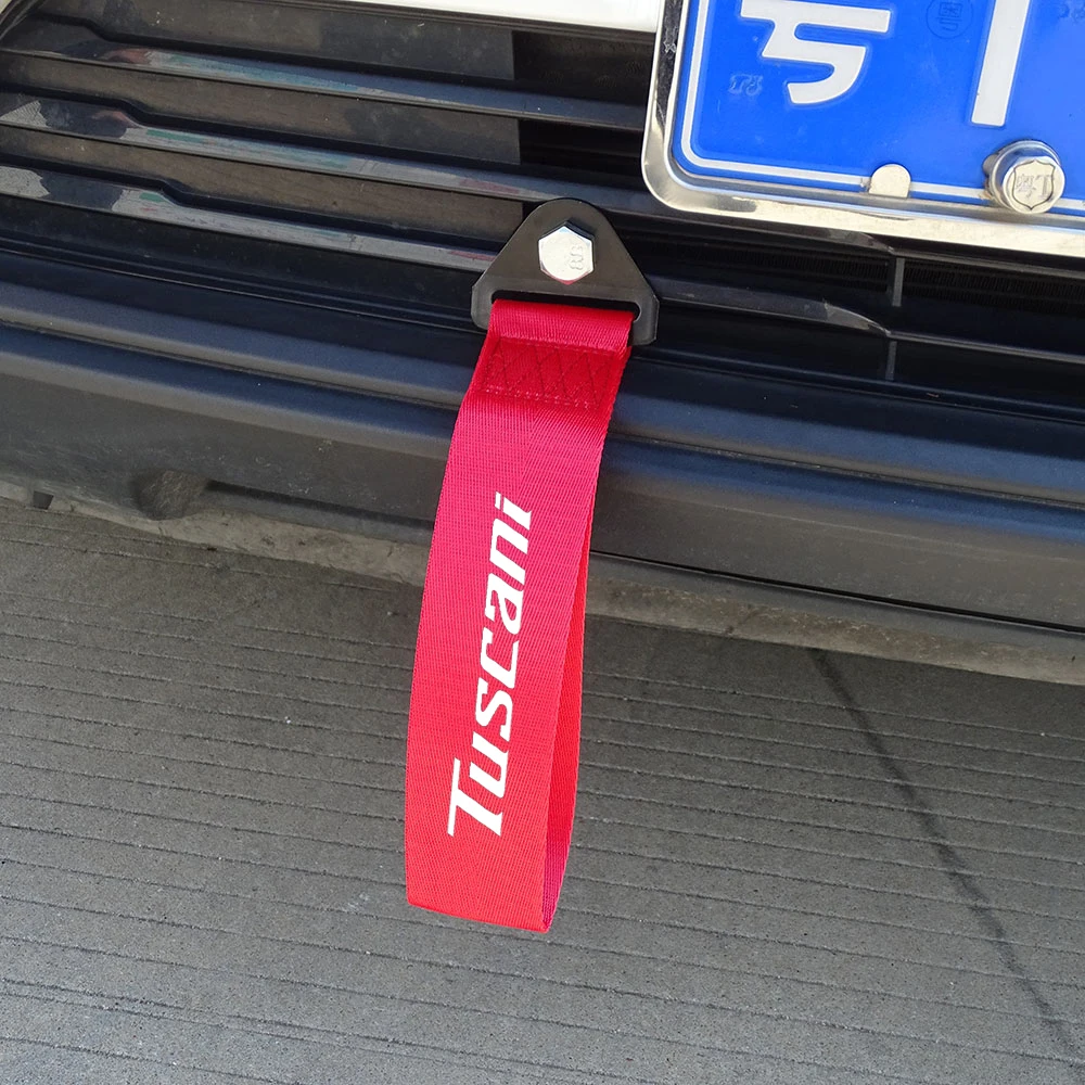 Car Styling Auto Trailer Ropes Bumper Trailer Towing Strap For Hyundai Tuscani II III IV Tuscani Coupe Tiburon Auto Accessories