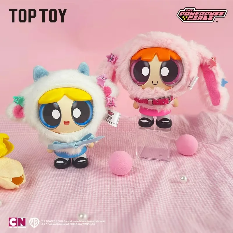 Toptoy Powerpuff الفتيات الموسم كيب صندوق أعمى الفينيل أفخم دمية العصرية تحصيل لعبة مفاجأة زخرفة للفتيات هدية السنة الجديدة #4