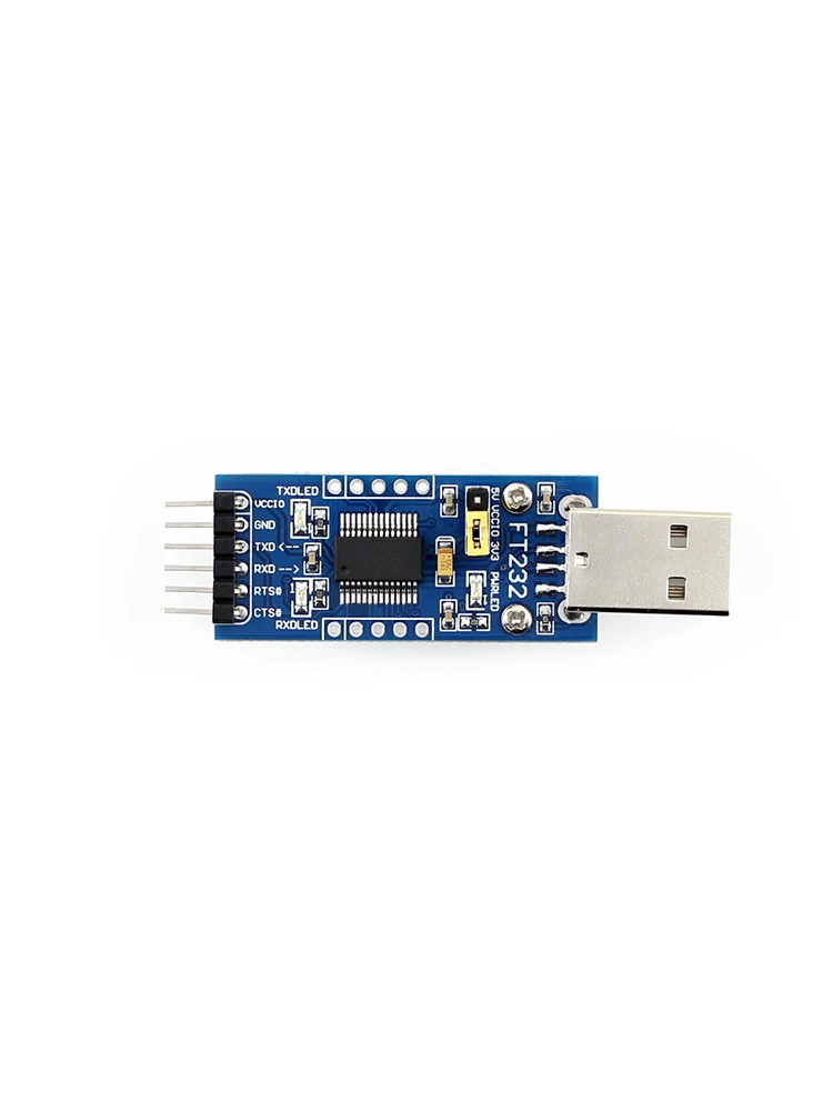 FT232 Module USB to Serial Port USB to TTL FT232RNL Serial Communication Module Interface Optional