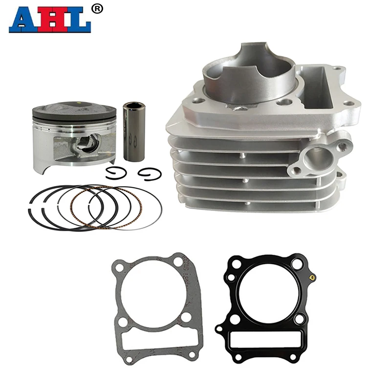 AHL Motorcycle Air Cylinder Block & Piston Kit & Gasket Kit For SUZUKI DR200 DF200 1996-2009 VANVAN200 DR DF VANVAN 200 