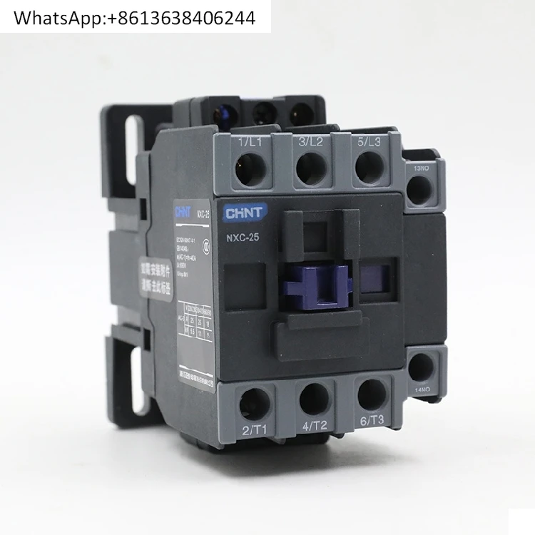 

Chint Kunlun AC contactor NXC-25 25A 1 open 1 close instead of CJX2-2510 220v380v