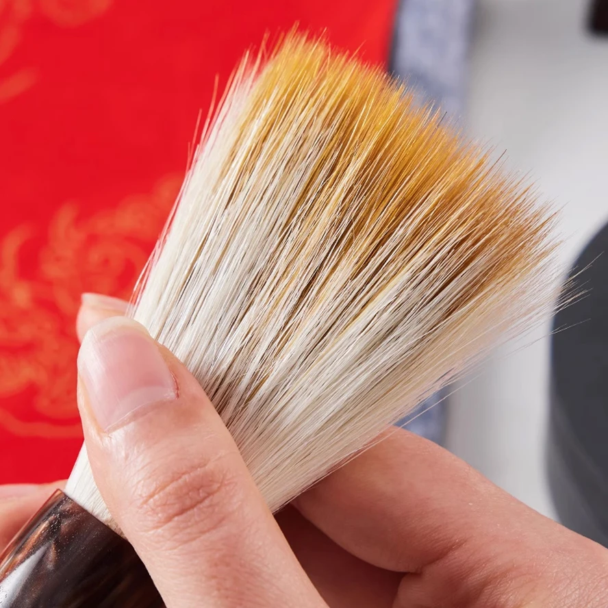 Long WeaselHair Brush Large Running Script Regular Script Cursive Script Brush Chinese Calligraphy Brush Pen Couplets Caligraphy