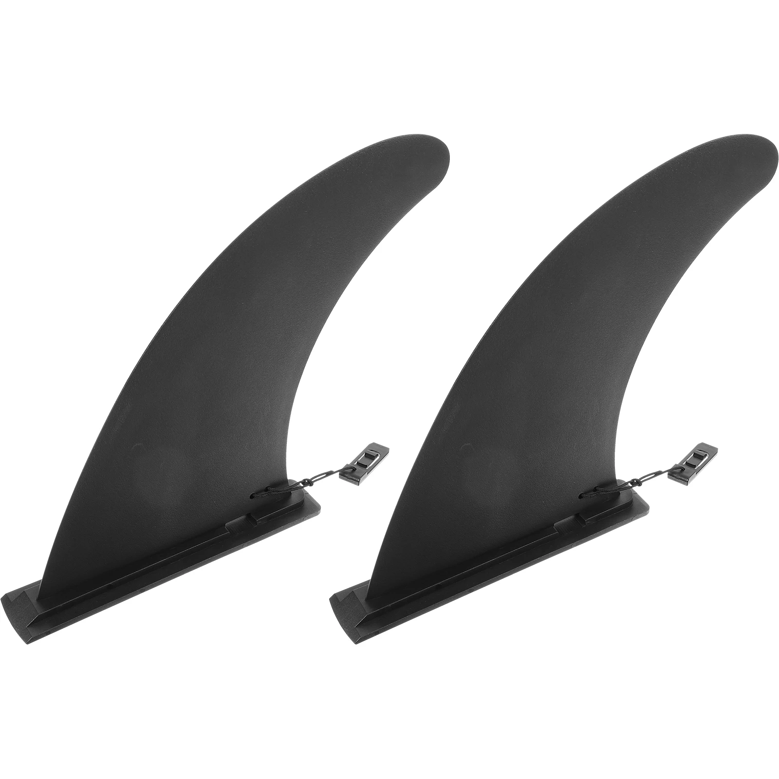 

2pcs 9 Inch Sliding Large Fish Fins for Surfboard Paddleboard Plastic SUP Replacement Stability Stabilizer Tracking