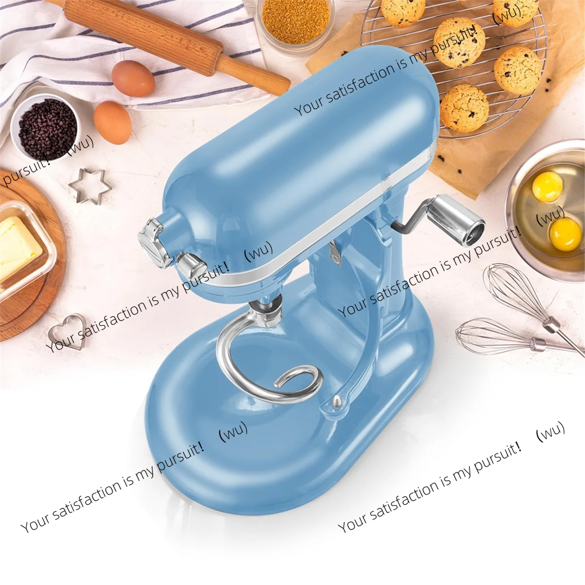 A52QStainless Steel Dough Hook Replacement for KitchenAid 7 QT Bowl-Lift Stand Mixers, Spiral Dough Hook Attachment