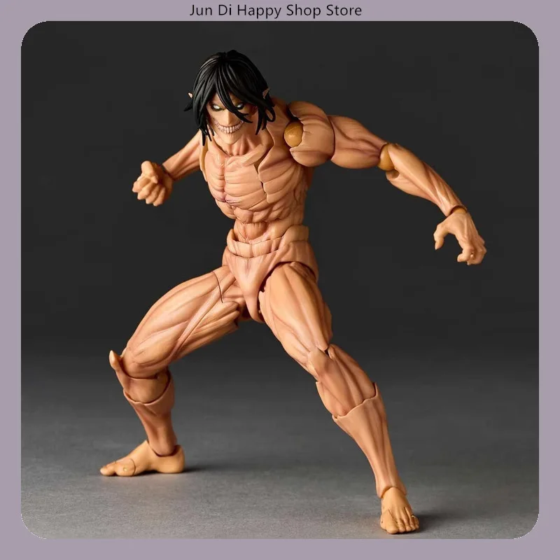 16 センチメートル進撃の巨人エレンイェーガータイタンフォーム関節 PVC アクションフィギュア像グッズデスクトップ装飾ギフト ​