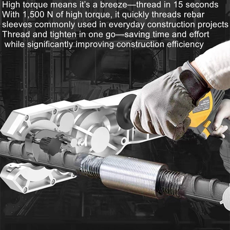 - rebar coupler wrench, handheld rebar coupler threading machine, - threading wrench, rebar coupler wrench