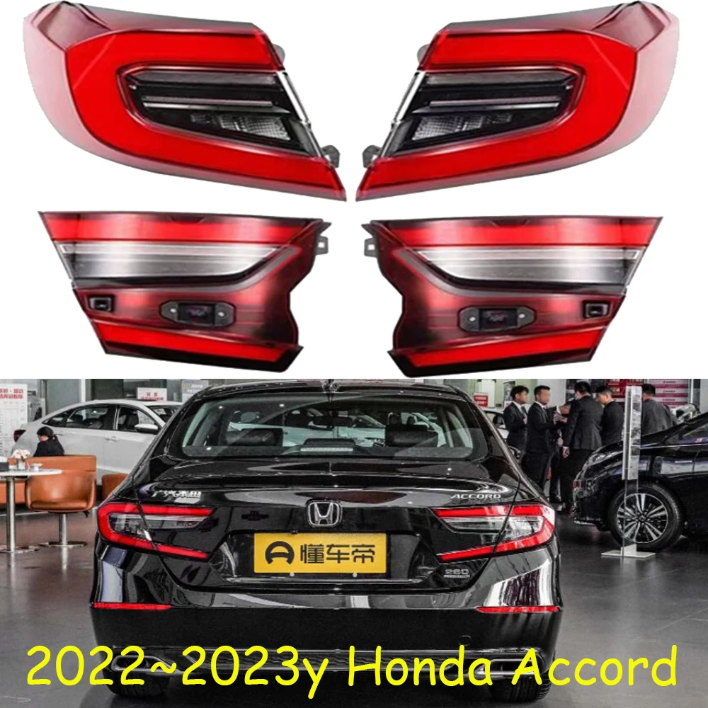 

1pcs car bumper tail light for Honda accord taillight 2022~2023y Taillamp for Honda Accord fog lamp