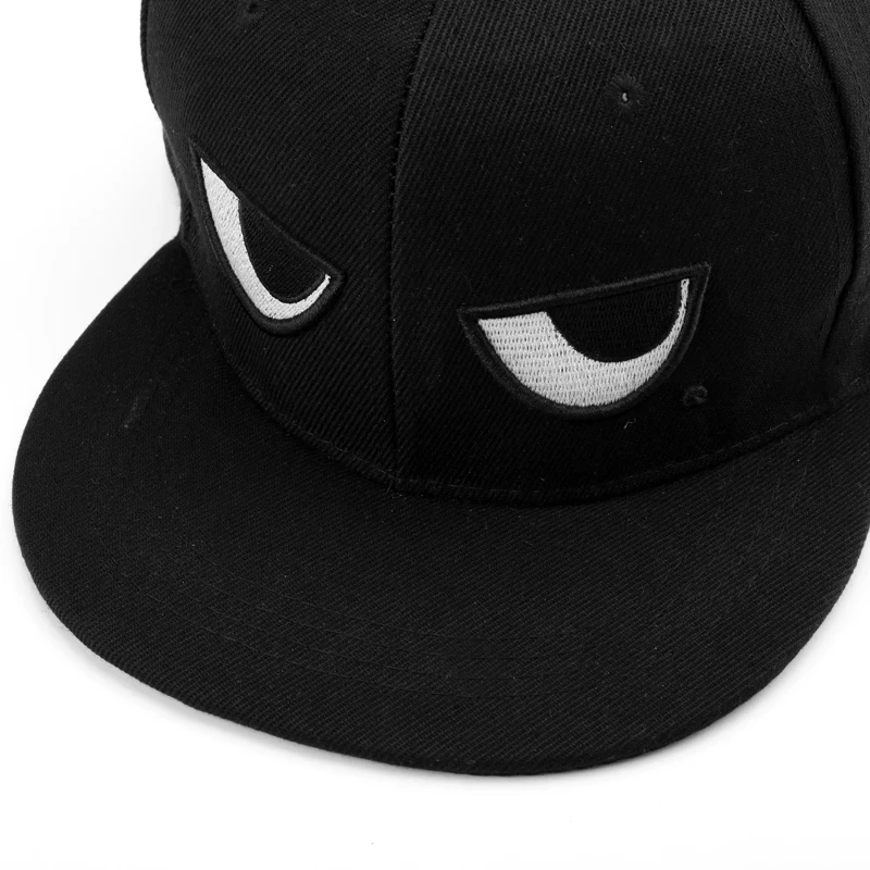 Creative Cotton Baseball Caps Cute Embroidery Eyes Kid Snapback Children Sun Hat Adult Men Women Hip Hop Cap Christmas Gift