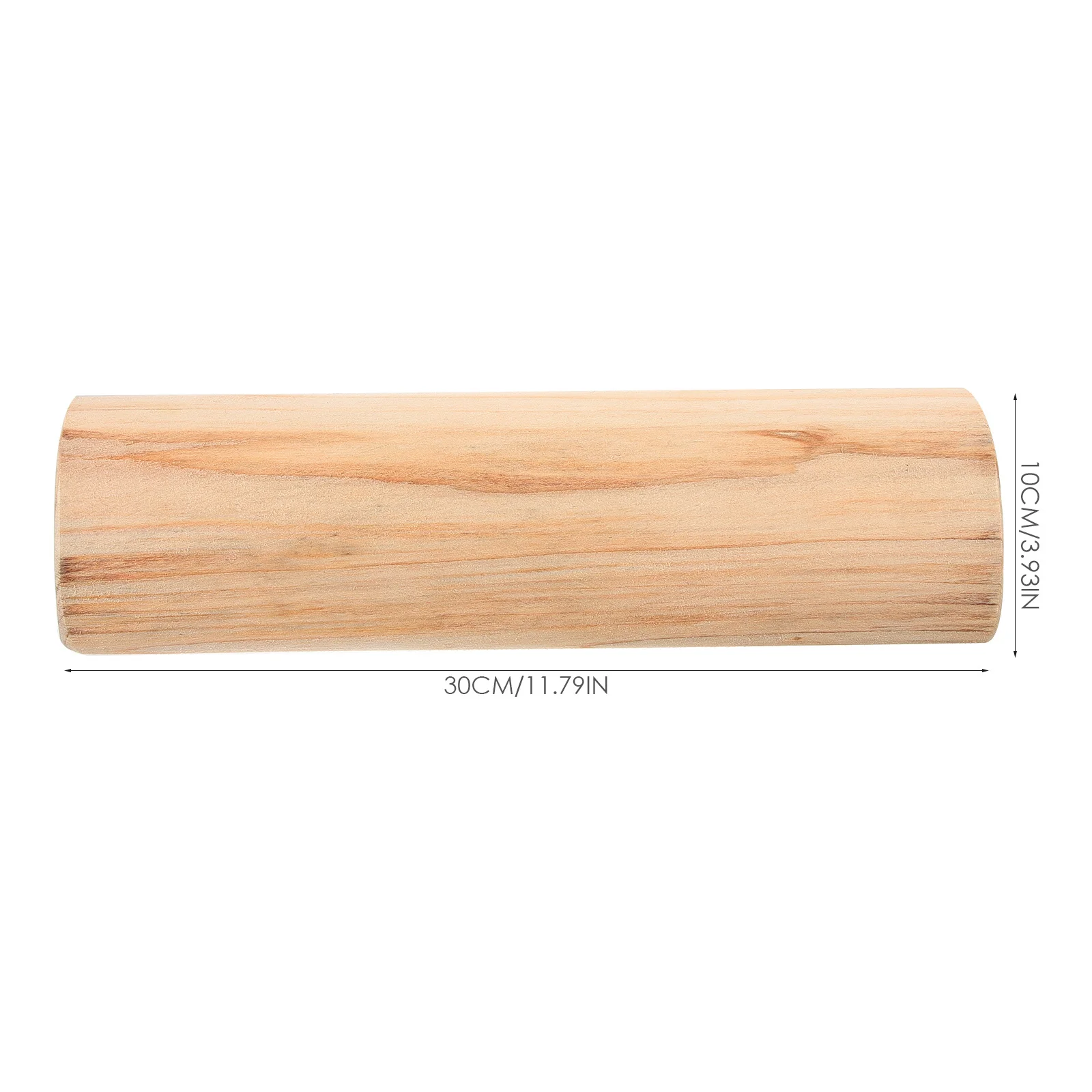 Il cuscino cervicale in legno naturale allevia la rigidità del collo, dimensioni compatte, facile da trasportare, per la sauna domestica, utilizzare il cuscino per il collo in legno