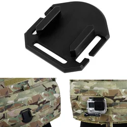 Tactical Vest Connection Base Mount Aluminum Molle Mount For GoPro Hero11 10 9 8 7 6 5 Action Camera Accessories